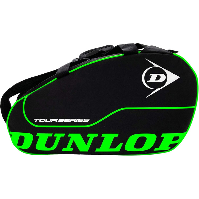 Сумка для падел-тенісу Dunlop Tour Intro Black/Green 10316684 - Оригінал