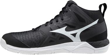Волейбольне взуття Mizuno Supersonic 2 Mid для жінок, чорно-біле, 44 EU