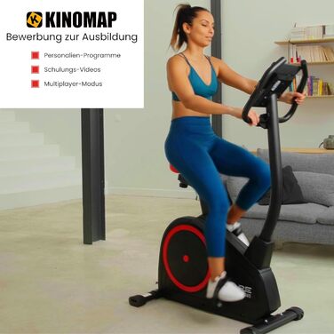 Велотренажер Care Fitness CV-385-24 з 16 рівнями магнітного опору та сумісністю з Kinomap