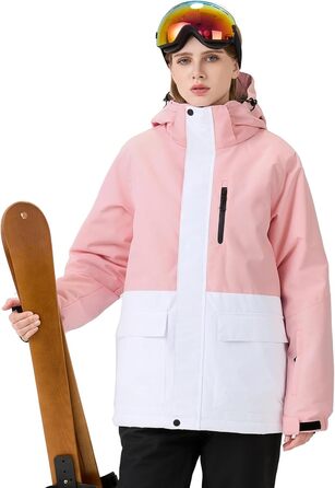 Жіночий комплект гірськолижний: куртка та штани HOTIAN, водонепроникний, вітронепроникний, теплий, для сноубордингу та гірськолижного спорту, розмір XXL