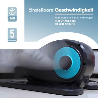 Еліпсоїдний тренажер PORTENTUM для дому: електричний, з пультом, дисплеєм, тихим мотором. Підходить для літніх людей, автоматичний та ручний режим, вибір швидкості. Компактний для офісу.