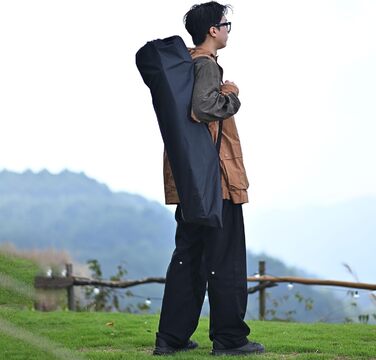 Крісло для кемпінгу складне, з регульованою спинкою в 4 положеннях, до 150 кг, з підстаканником та бічною кишенею, для риболовлі, відпочинку на природі, саду, балкону (Цянь)