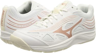 Жіноче волейбольне взуття Mizuno Cyclone Speed 3, біло-чорне (46 EU)