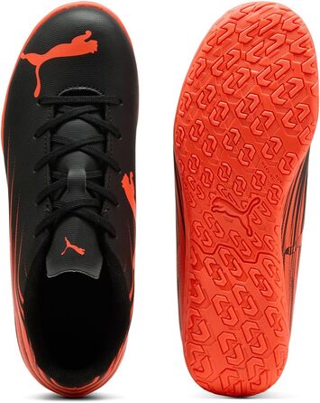 Дитячі футбольні бутси PUMA ATTACANTO II IT JR - чорно-білі, розмір 33 EU