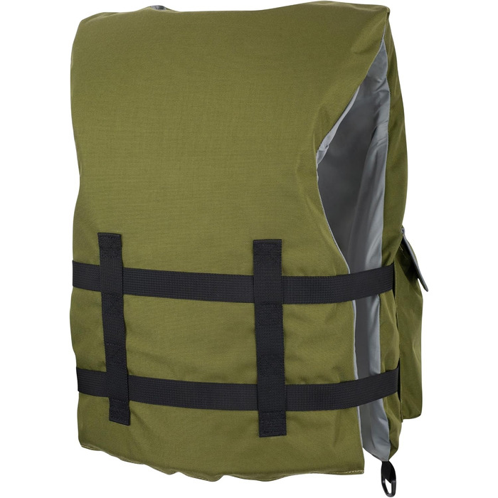 Рятувальний жилет MESLE Fisherman з кишенями, 50N, для риболовлі, каякінгу та SUP, оливковий, для дорослих XL+