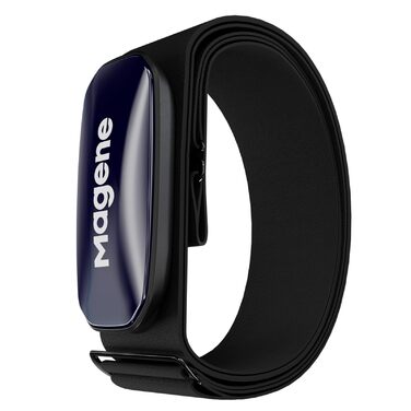 Магнітний датчик пульсу Magene H613 Bluetooth/ANT+, водонепроникний IPX7, 17 годин пам'яті, для велоспорту, бігу, йоги (75-100 см)
