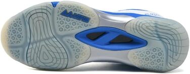 Кросівки для гандболу чоловічі та жіночі, дихаючі, антиковзкі, для занять та змагань, біло-золоті (біло-сині, 37 EU)