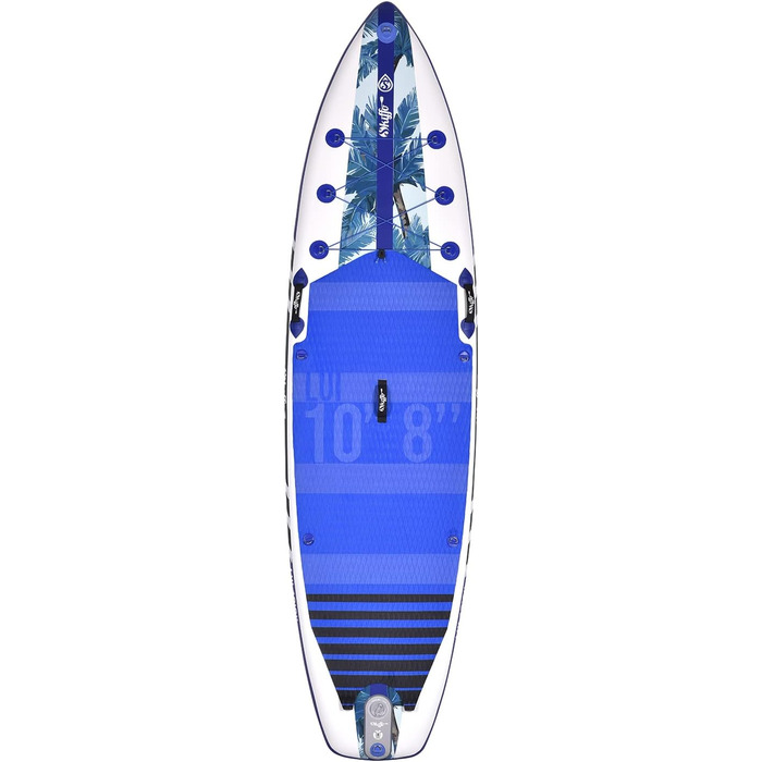 Надувна SUP-дошка Skiffo PB-SXY108C Dropstitch 325×84×15 см, комплект (весло, насос, рюкзак), до 120 кг, для чоловіків усіх рівнів
