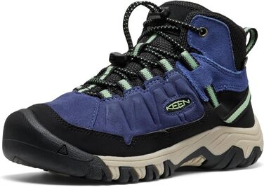 KEEN Targhee 4 Mid Waterproof - водонепроникні трекінгові черевики для дітей (27/28 EU, Skipper Blue Hemlock)