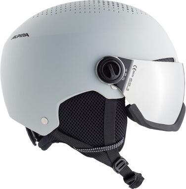Лижний шолом Alpina Arber Visor Q-Lite з контрастним візором, легкий та надійний, для дорослих
