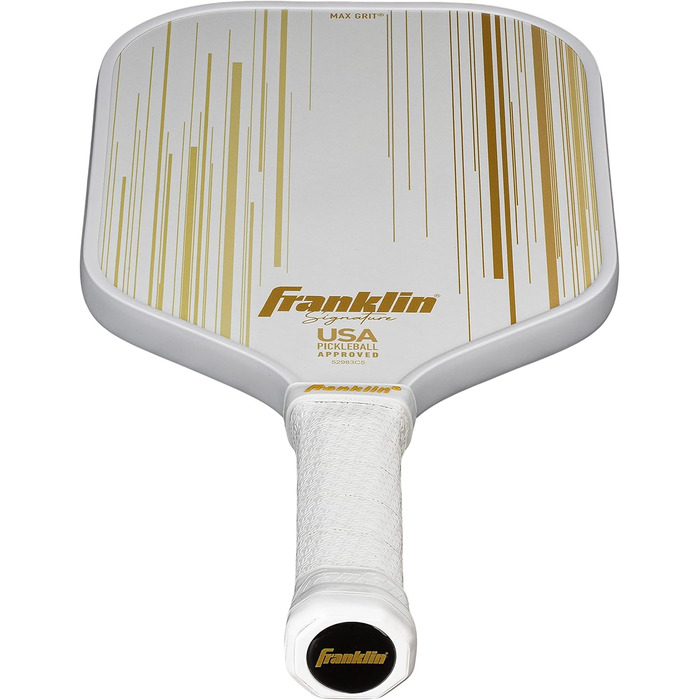 Професійна ракетка для піклболу Franklin Sports Signature Series з покриттям MaxGrit, турнірна, сертифікована USAPA