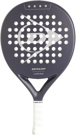 Ракетка для падел-тенісу Dunlop Lumina - Amazon Exclusive, графітовий фрейм, серцевина Pro Eva, 365г, темно-сірий