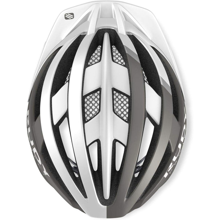 Велошолом Rudy Project Venger MTB сірий/білий 51-55 см