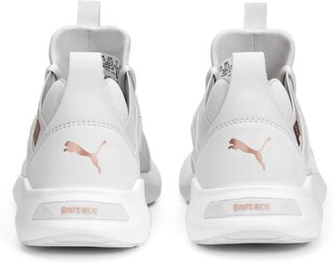 Жіночі кросівки Puma Softride Enzo Nxt для бігу та повсякденного носіння, 39 EU, сірий, рожеве золото, металік