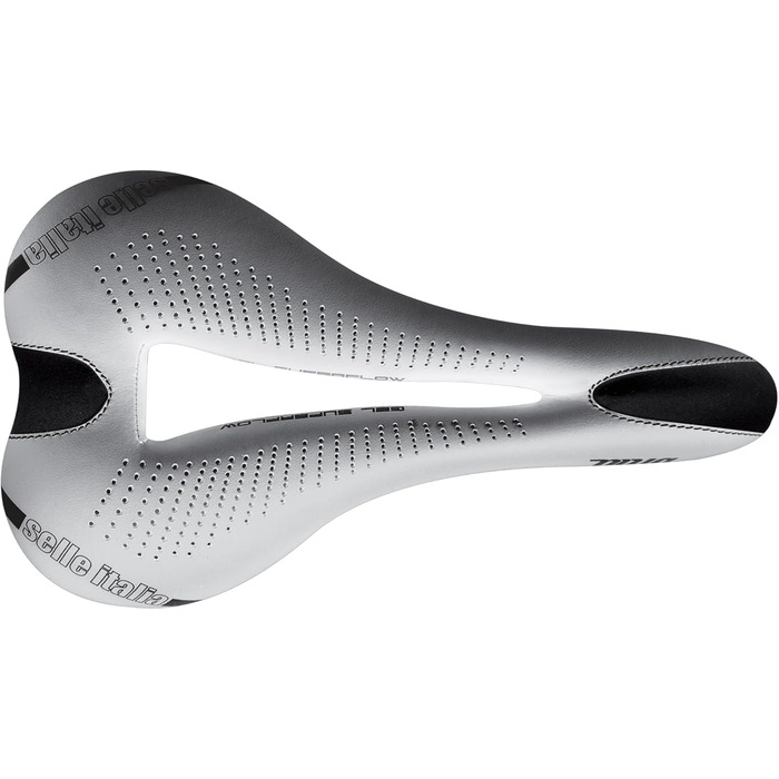 Сідло велосипедне Selle Italia Diva Gel Superflow L3 біле, унісекс, для дорослих