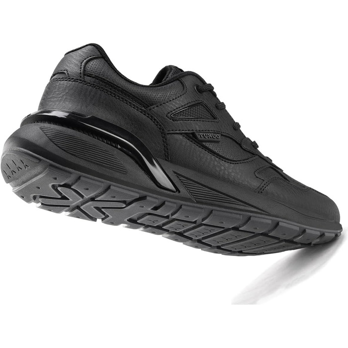 Чоловічі кросівки для занять спортом, прогулянок та повсякденного носіння, розмір 41-45 EU, чорний колір