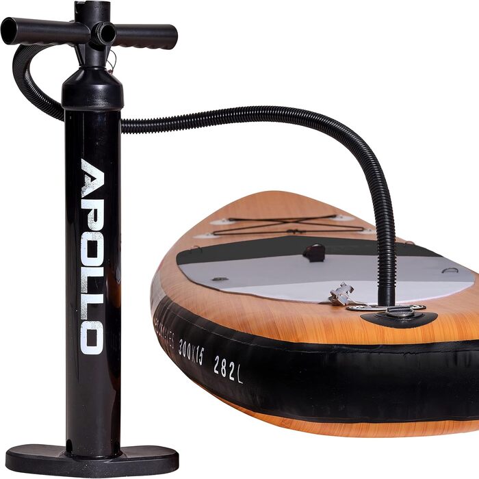 Надувна SUP-дошка Apollo iSUP комплект 10’8/12’, весло, насос – для початківців і професіоналів