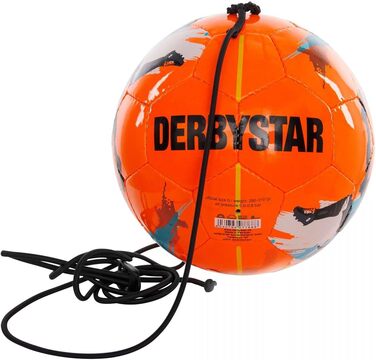 Футбольний м'яч Derbystar Multikick, розмір 5, помаранчево-жовтий