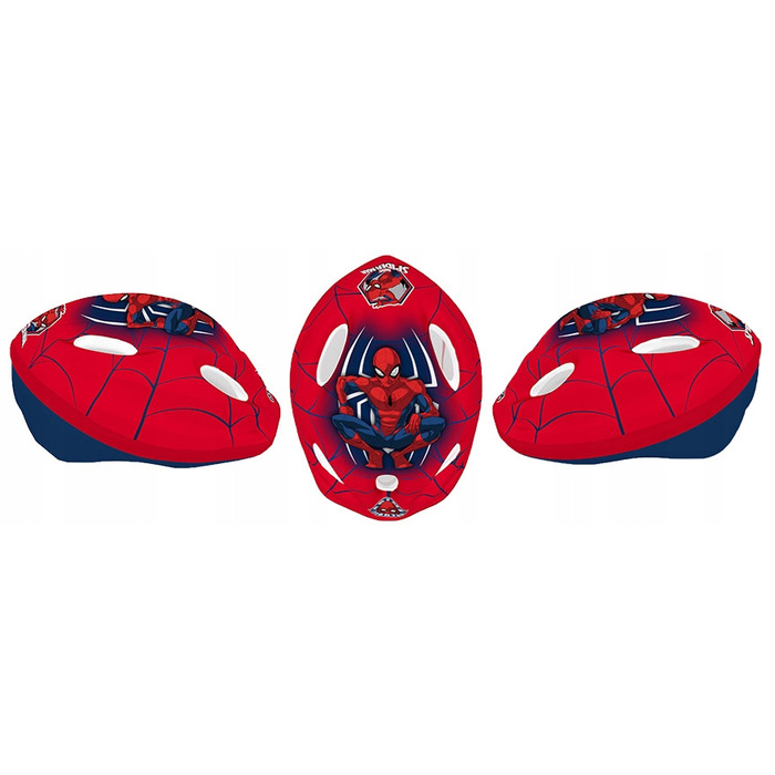 Комплект захисту: наколінники, налокітники та шолом для роликів, скейта та велосипеда Spider-Man