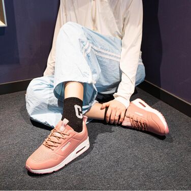 Жіночі кросівки для бігу та фітнесу Dwg823 (чорно-білі, рожеві) EU 36-42