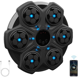 Розумний настінний бокс-тренажер Liteboxer з Bluetooth і музикою Sunshine Smile, для фітнесу, регулювання швидкості