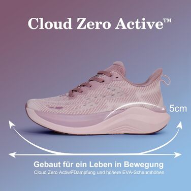 Жіночі кросівки Hawkwell Cloud Zero Active Cushion - біло-рожеві, для тенісу, ходьби, фітнесу, занять спорту (39 EU)