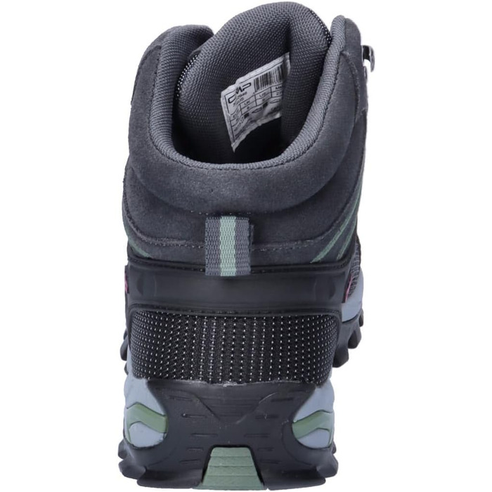 Жіночі трекінгові черевики CMP Rigel Mid Wmn Wp, Антрацит/Мінерально-зелений, 40 EU