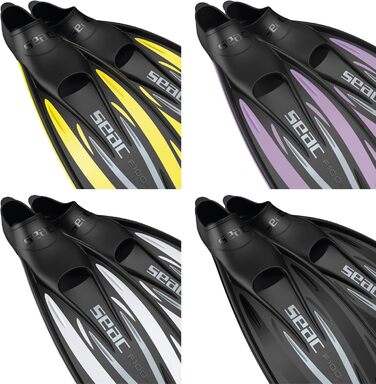 Seac F 100 Pro: ультралегкі аквалангі ласти-черевики для дайвінгу та снорклінгу, розмір 46/47, колір Tiffany