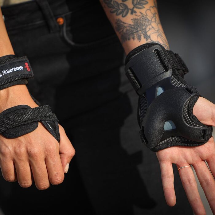 Захисний комплект Rollerblade Skate Gear 3 для дорослих, унісекс, S, чорний