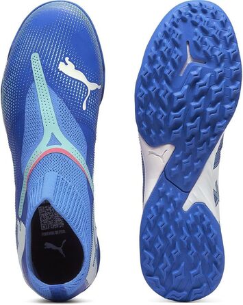 Кросівки футбольні PUMA Future 7 Match+ Ll Tt, 43 EU, блакитний/білий/м'ятний