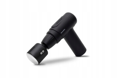Перкусійний масажер-пістолет Homedics PGM-45HC-BK з функціями охолодження та підігріву