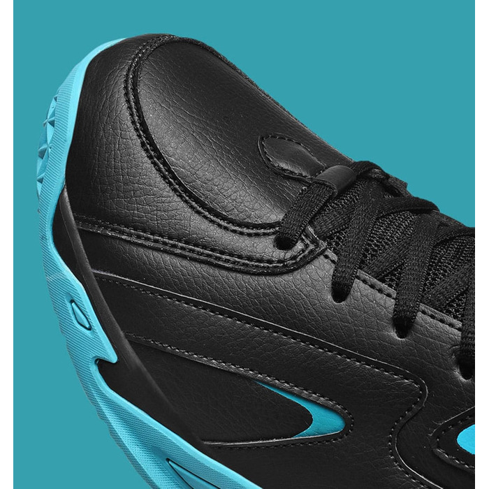 Чоловічі баскетбольні кросівки для занять спортом, дитячі кросівки, кросівки для залу та вулиці, бігові кросівки (47 EU, Чорний) 47 EU Чорний