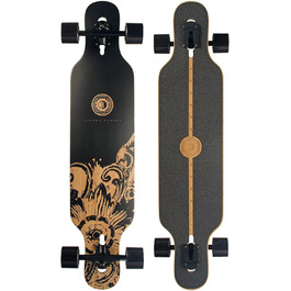 Лонгборд JUCKER HAWAII Hoku V2 Precision Flex 2 з бамбука та скловолокна, для дітей і дорослих, професійна якість, різні дизайни