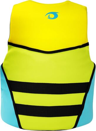 Owntop Жилет рятувальний дитячий та підлітковий, фіолетовий, M. Регульований, з триразовою системою безпеки. Підходить для каякінгу, плавання, риболовлі та снорклінгу.