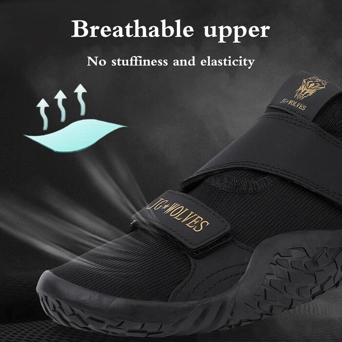 Боксівські кросівки для чоловіків, бокс та боротьба, чорні, 39 EU, дихаючі, з підтримкою, для фітнесу та бодібілдингу