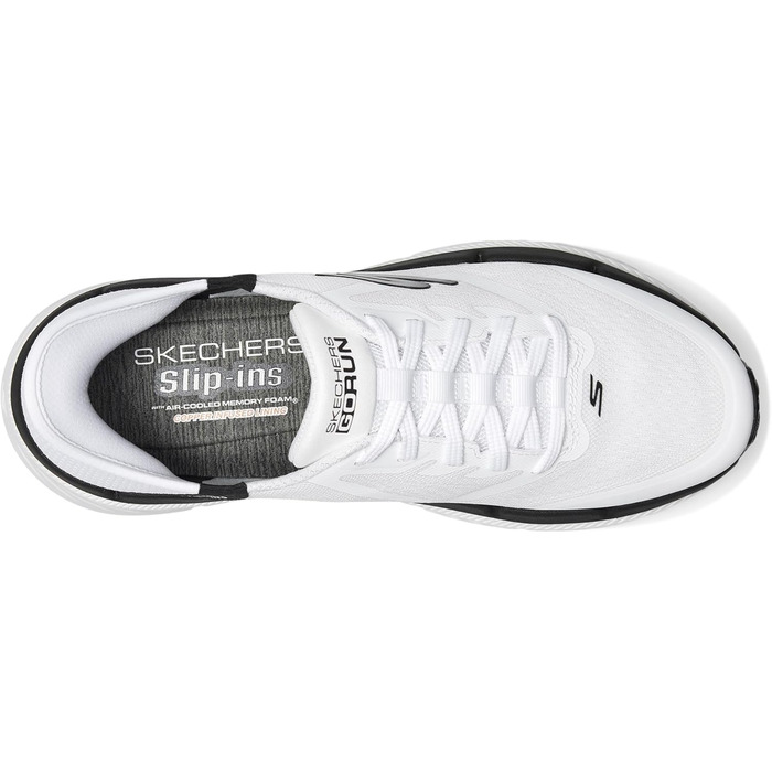 Чоловічі сліпони Skechers Max Cushioning Premier 2.0 Ascendant II, 41 EU, білий/чорний