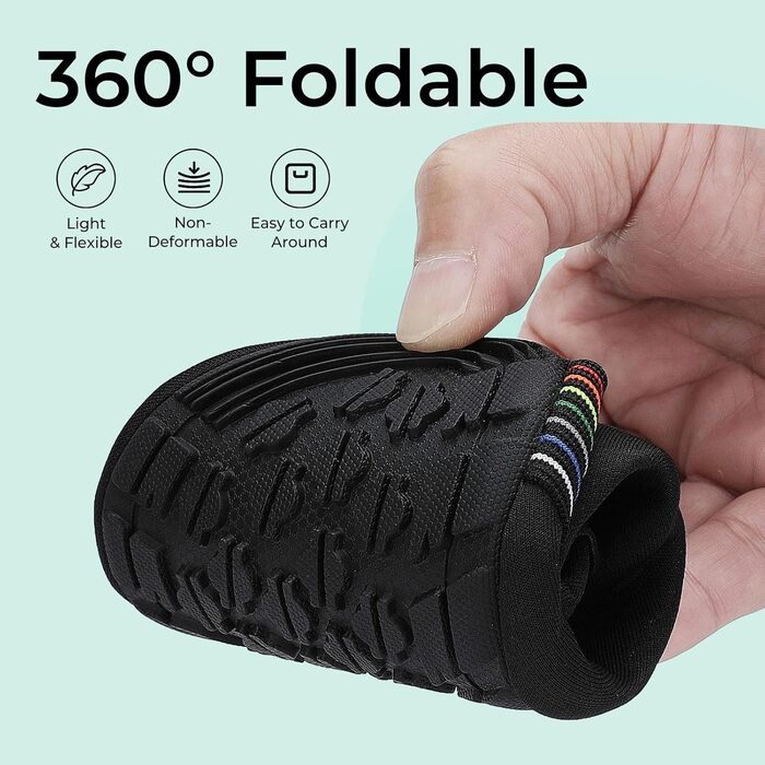 Чоловічі/Жіночі аквашузи Sagaro: Неопренові шльопанці для плавання та відпочинку на пляжі, швидко сохнуть, розмір 37-47