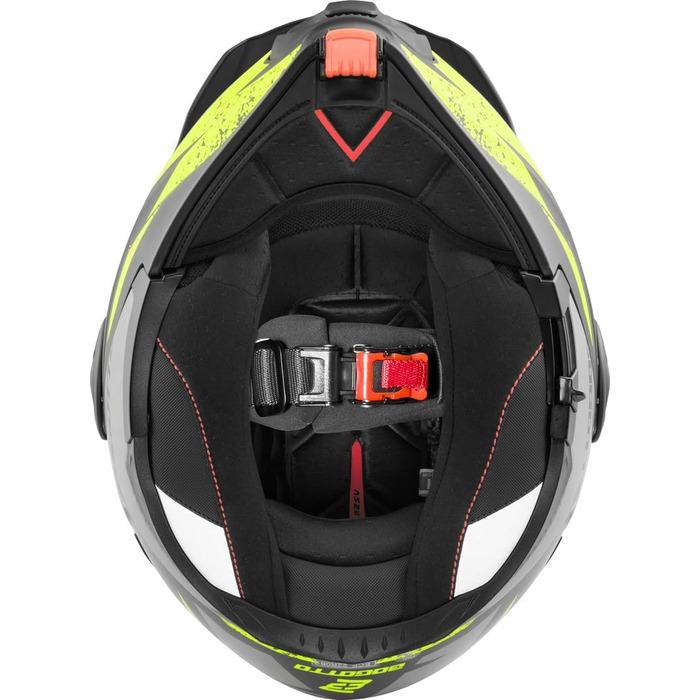 Шолом мотоциклетний Bogotto FG-102 Safari, склопластик, ендуро, чорний/сірий/жовтий, XL