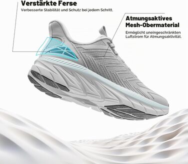 Жіночі кросівки для бігу та ходьби ALLSWIFIT, легкі дихаючі спортивні кеди для фітнесу та тренувань, сірі, розмір 40 EU