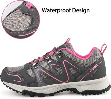 Жіночі трекінгові черевики Riehmot, 41 EU, рожеві