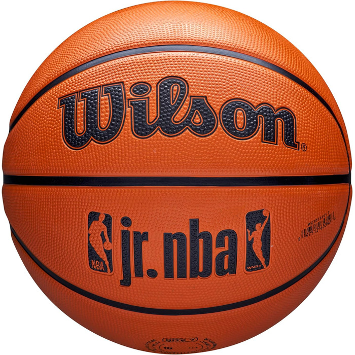 Баскетбольний м'яч Wilson Jr. NBA Drv Plus, розмір 4, коричневий