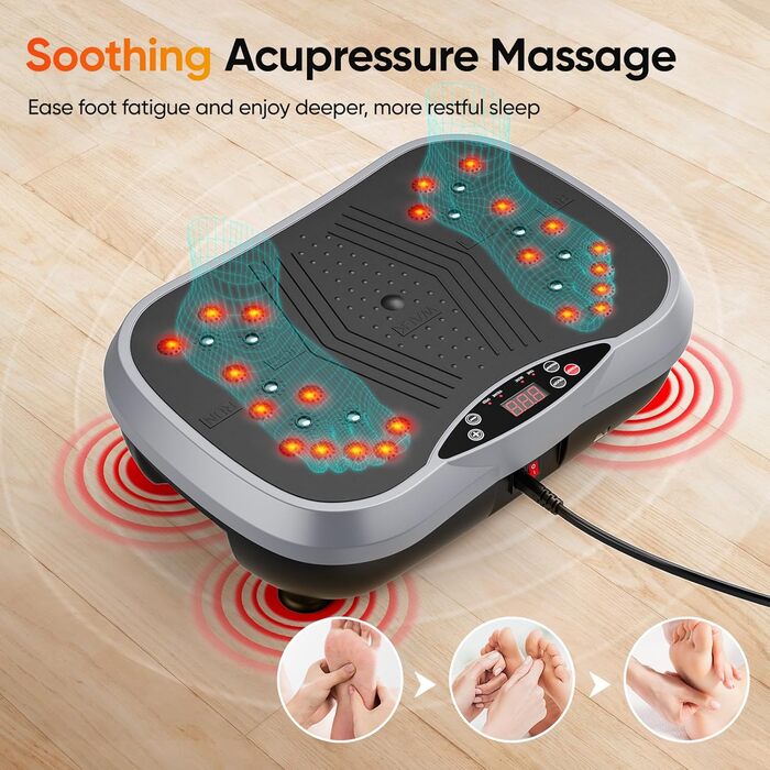 Платформа для вібраційного тренування Kidken - комплексна платформа для зміцнення кісток, лімфодренажу та загального оздоровлення тіла