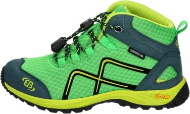 Черевики для трекінгу та хайкінгу Brütting Mädchen Guide - зелений Petrol (28 EU)