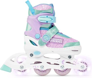 Інлайнери дитячі RAVEN Etta Violet з LED підсвіткою, регульовані (30-33 розмір)