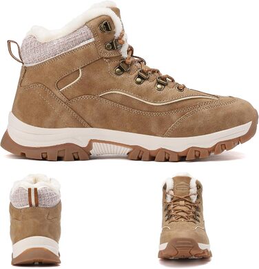 Зимові черевики жіночі ARRRIGO BELLO - тепла підкладка, для роботи та прогулянок, розмір 36-41, колір коричневий