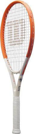 Тенісна ракетка Wilson Roland-Garros Elite для дорослих (4-1/4 дюйми) Marineblau / Weiß