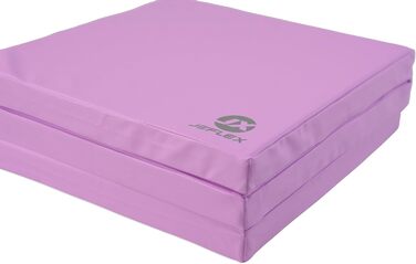 Jeflex - складаний м'який спортивний мат 180x60x6 см, німецька якість, портативний мат для гімнастики, йоги, фітнесу та дитячої кімнати