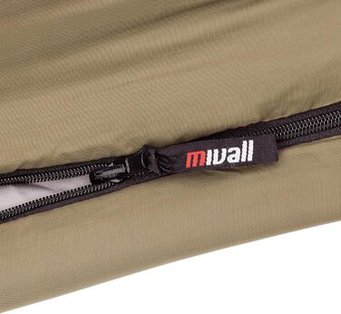 Сплячий мішок Mivall Patrol: ультралегкий, компактний, для подорожей, літній, легкий