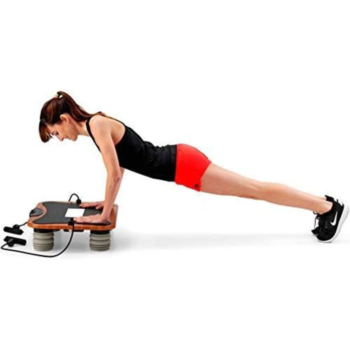 Платформа для вібраційного тренування Tecnovita by BH VIBRO Quick PRO YV14M, 35-50 Гц, 3 програми, вібраційний тренажер