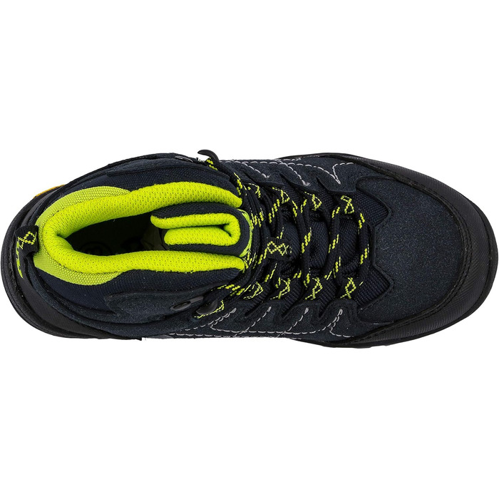 Черевики трекінгові дитячі Brütting Mount Shasta Hi, 39 EU, блакитно-лимонні